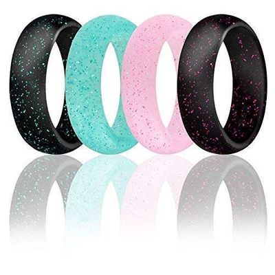 Anillo de dedo de silicona suave personalizado para mujeres Servicio de diseño de procesamiento de alimentos seguros