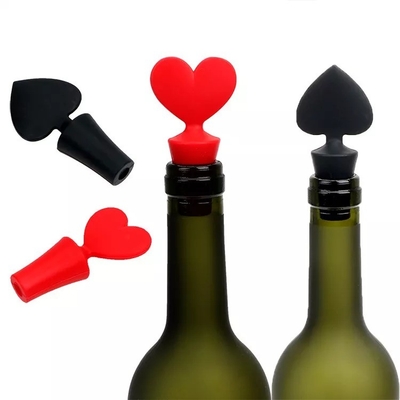 Gel de corcho de silicona para tapones de botellas de mantenimiento fresco Accesorios de barras de póquer