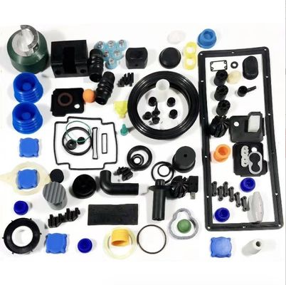 Servicio de moldeo de caucho de silicona EPDM NBR NR Custom Todos los tipos de piezas de caucho de silicona