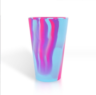 480ml Silicona para cerveza de exterior Ventosas para viajes Picnic Tazas de silicona inquebrantables Bebidas
