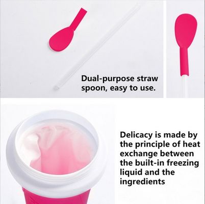 Diseño moderno con tapa de verano de los niños debe tener copa de hielo de arena para enfriamiento rápido