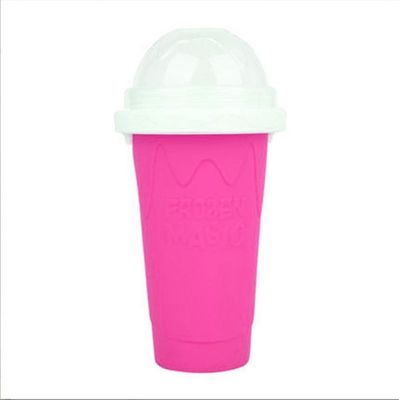 Tapa DIY Slushie Maker Cup Magic Slushy Maker Squeeze Cup Verano Fresado Rápido y Frío Smoothie Pinch Cup