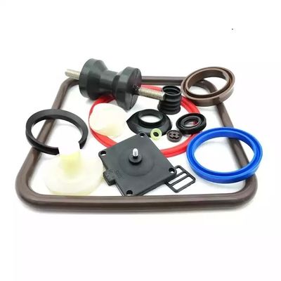 Productos de caucho moldeado a medida EPDM Silicona NBR NR CR O-Ring Lavadoras planas / juntas OEM