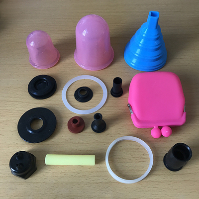 Productos de caucho de silicona moldeados a medida para aplicaciones alimenticias y médicas