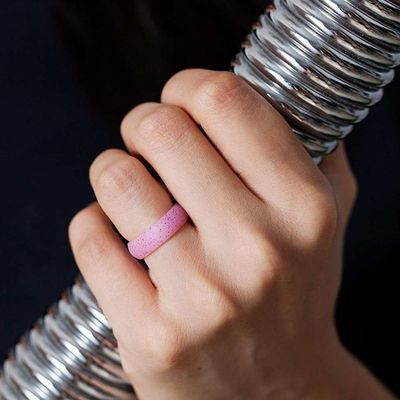 Anillo de dedo de silicona suave personalizado para mujeres Servicio de diseño de procesamiento de alimentos seguros