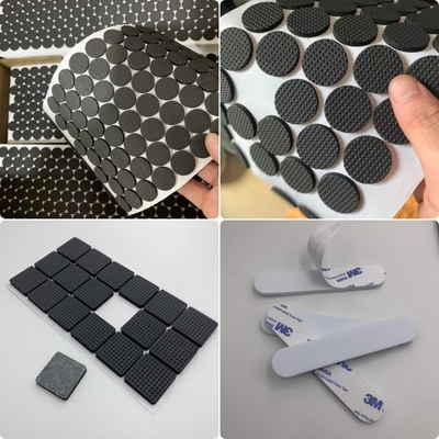 Servicio de corte de pie de goma de silicona para protección de muebles