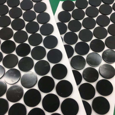 Pad de silicona personalizado para el servicio de procesamiento de moldeado Transparente Pierna de goma de malla negra