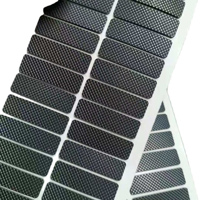 Pad de silicona personalizado para el servicio de procesamiento de moldeado Transparente Pierna de goma de malla negra