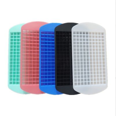 Compuesto de silicona mini bandeja de cubo de hielo para alimentos grado 160 cavidad pequeña cuadrada fabricante de hielo