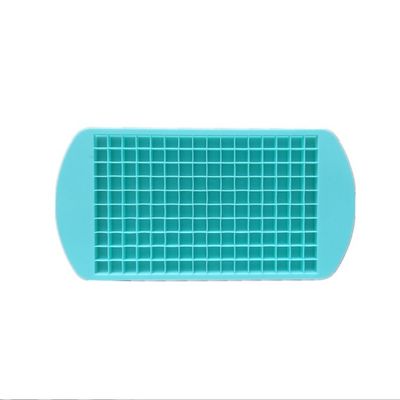 Compuesto de silicona mini bandeja de cubo de hielo para alimentos grado 160 cavidad pequeña cuadrada fabricante de hielo