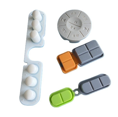 teclado de botón impermeable para control remoto accesorios electrónicos de silicona personalizados