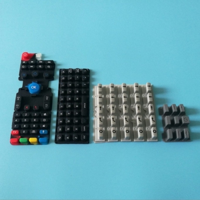 teclado de botón impermeable para control remoto accesorios electrónicos de silicona personalizados