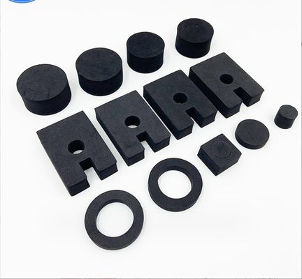 Servicio de procesamiento de moldeado Autoadhesivo personalizado con respaldo de EVA Felt Piernas de goma Pads para parachoques