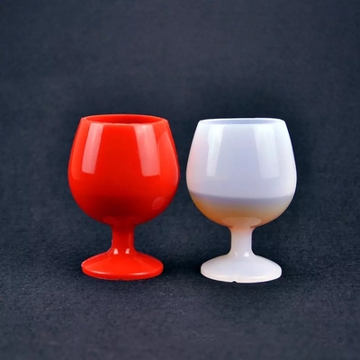 Viajes creativos copa de vino desechable de silicona para camping al aire libre copa de pie