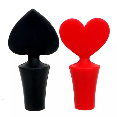 Gel de corcho de silicona para tapones de botellas de mantenimiento fresco Accesorios de barras de póquer