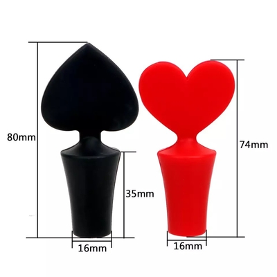 Gel de corcho de silicona para tapones de botellas de mantenimiento fresco Accesorios de barras de póquer