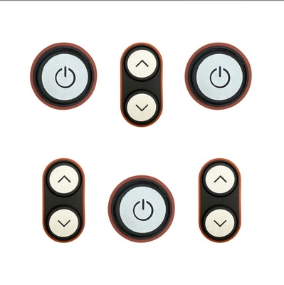 Teclado de caucho de silicona con servicio de procesamiento de moldeo y diseño personalizado