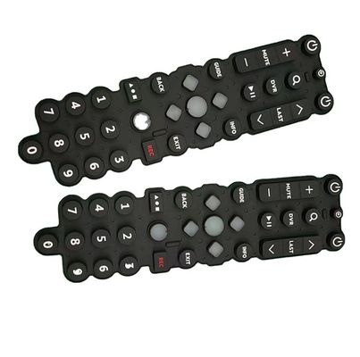 Colorido teclado teclado de silicona de goma de membrana con EPDM NR NBR personalizado