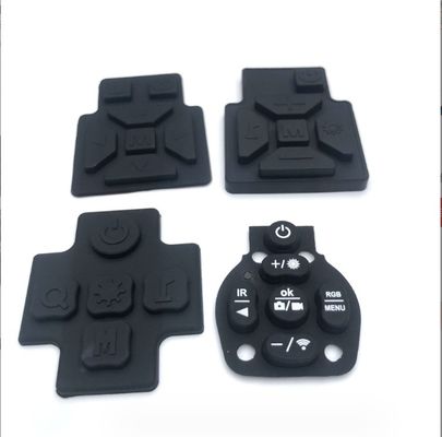 Colorido teclado teclado de silicona de goma de membrana con EPDM NR NBR personalizado