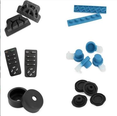 Colorido teclado teclado de silicona de goma de membrana con EPDM NR NBR personalizado