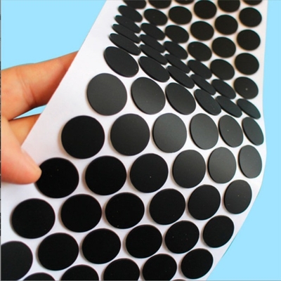 Servicio de corte autoadhesivo Black Silicone Pad con caucho EVA y personalizado
