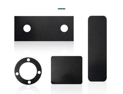 Servicio de corte autoadhesivo Black Silicone Pad con caucho EVA y personalizado