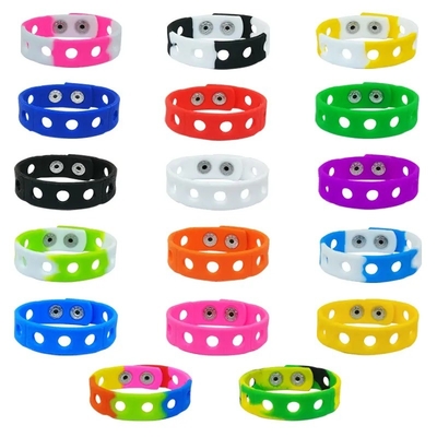 Vendedor caliente Niños Brazalete de goma de silicona Encantadores para la educación Objetivo Usuario final 21cm