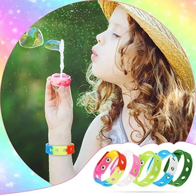 Impresión de tela de seda Logotipo personalizado Brazalete de silicona perfumado para otras actividades Uso