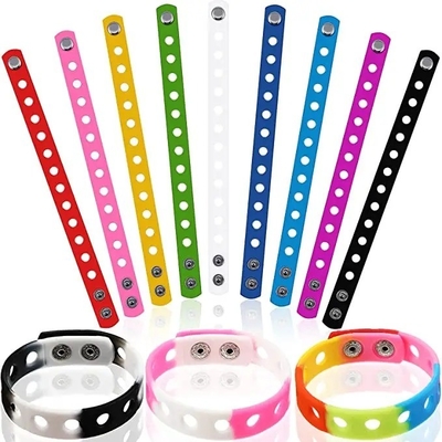 Pulsera de silicona para la educación Bebé joyería colgante Estilo de moda Muñeca juguete goma blanda Regalo para niños