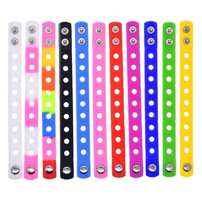 Pulsera de silicona para la educación Bebé joyería colgante Estilo de moda Muñeca juguete goma blanda Regalo para niños