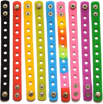 Pulsera de silicona para la educación Bebé joyería colgante Estilo de moda Muñeca juguete goma blanda Regalo para niños