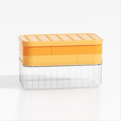 Fabricantes de helados Molde de cubo de hielo de gran capacidad para el hogar Caja de fabricación de hielo para alimentos