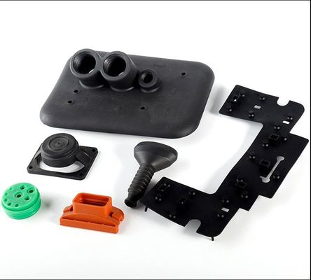 Servicio de moldeo de caucho de silicona EPDM NBR NR Custom Todos los tipos de piezas de caucho de silicona
