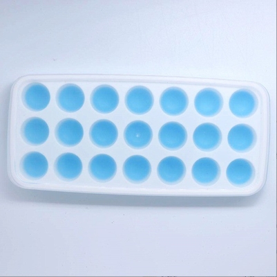 Herramientas para helados Tipo Fabricantes de helados Libre de BPA 14 Hueco Molde de hielo de silicona con cubierta