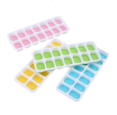 14 moldes para hacer cubos de hielo con tapas y plástico PP libre de BPA