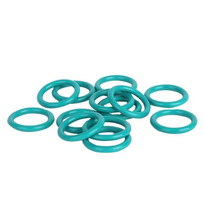 Anillo de sellado de caucho de silicona NBR EPDM NR de caucho de flúor para sellado verde
