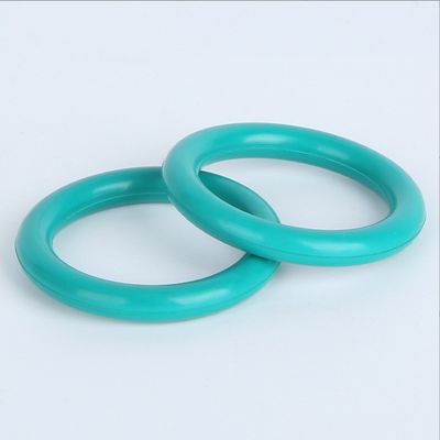 Anillo de sellado de caucho de silicona NBR EPDM NR de caucho de flúor para sellado verde