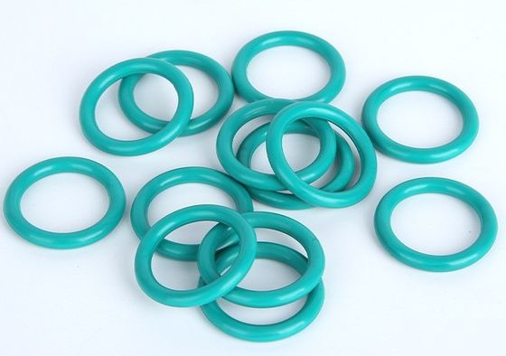 Anillo de sellado de caucho de silicona NBR EPDM NR de caucho de flúor para sellado verde