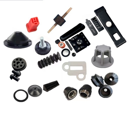 Moldeado de piezas de caucho de silicona EPDM NBR NR personalizado para diversas necesidades industriales