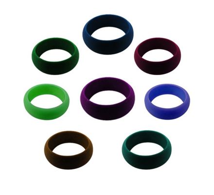 Servicio de procesamiento de moldes Anillos de goma de silicona de diseño personalizado para hombres y mujeres