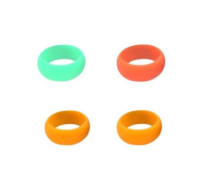Servicio de procesamiento de moldes Anillos de goma de silicona de diseño personalizado para hombres y mujeres