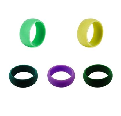 Servicio de procesamiento de moldes Anillos de goma de silicona de diseño personalizado para hombres y mujeres