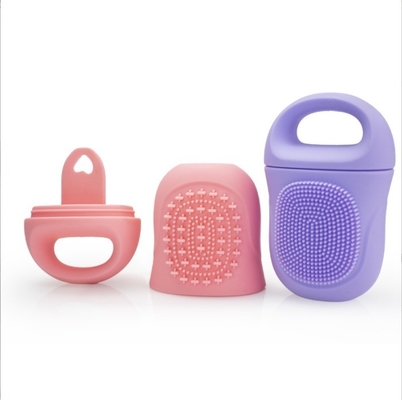 Acoplado Roller de cara de hielo Cubo Roller para absorción de aceite del rostro Roller cepillo de limpieza del rostro