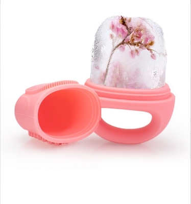 Acoplado Roller de cara de hielo Cubo Roller para absorción de aceite del rostro Roller cepillo de limpieza del rostro