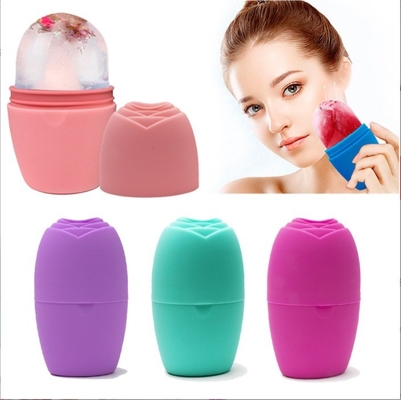 Molde de hielo facial de silicona para el cuidado de la piel y la belleza Herramientas de helado sostenibles Tipo