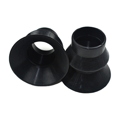 MVQ Bolsas de goma de silicona flexible corrugada moldeadas por compresión a medida para el moldeado