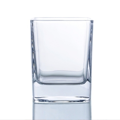 1 cantidad Taza transparente transparente de whisky de vidrio de barra de vidrio