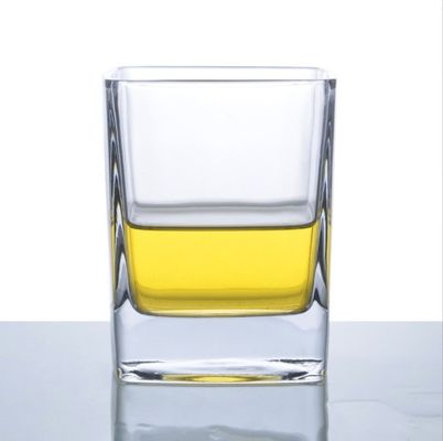 1 Copo transparente esencial para recipientes de vino en vidrio de whisky transparente