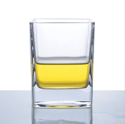 1 cantidad Taza transparente transparente de whisky de vidrio de barra de vidrio