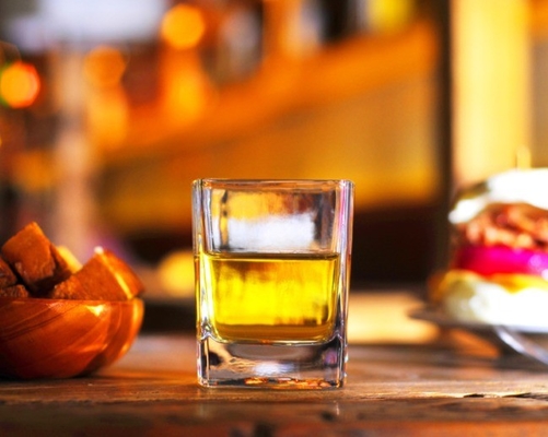 1 cantidad Taza transparente transparente de whisky de vidrio de barra de vidrio